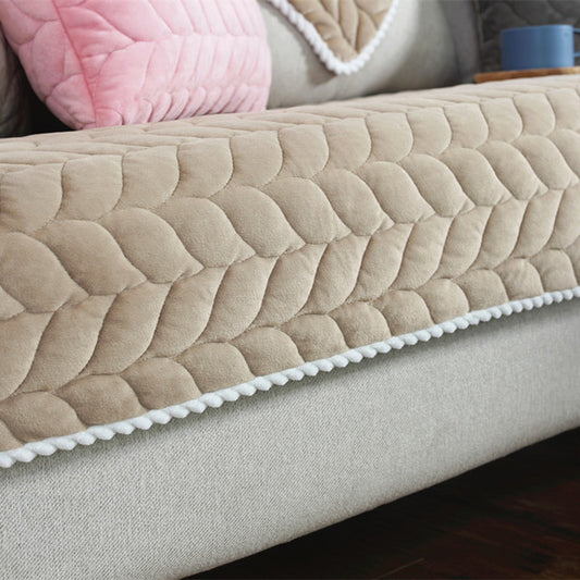 CloudHug Plush Non-slip Sofa Cover