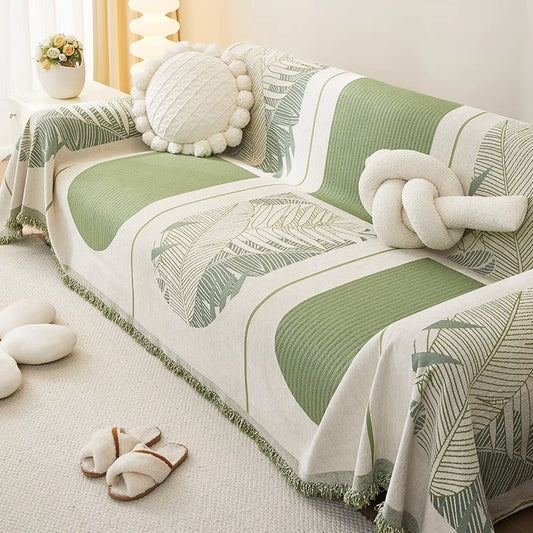 reversible-chenille-sofa-cover-couch-throw-towel