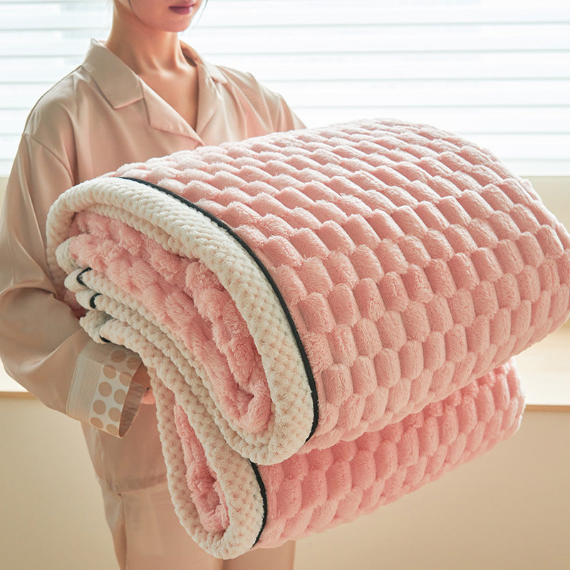 warm throw blanket for winter
